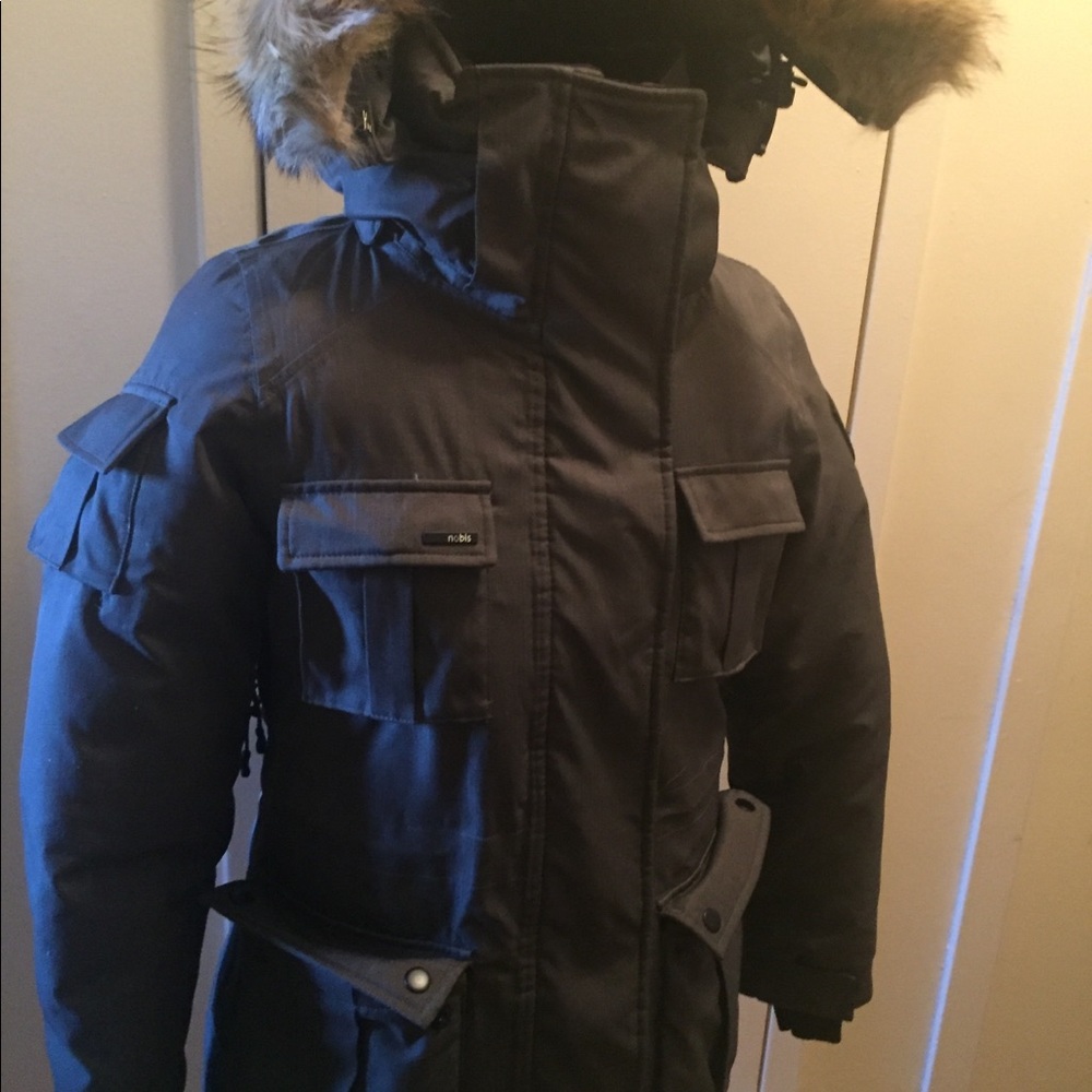 Nobis  Olive Green Men’s Winter Jacket Size XS
